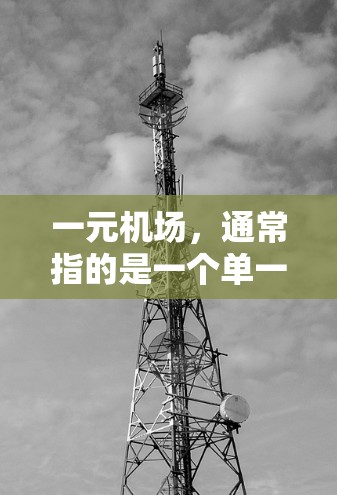 一元机场，通常指的是一个单一的入口或区域，但其服务范围可能非常广泛，覆盖交通、住宿、餐饮、购物等多个方面。以下是对一元机场的详细介绍
