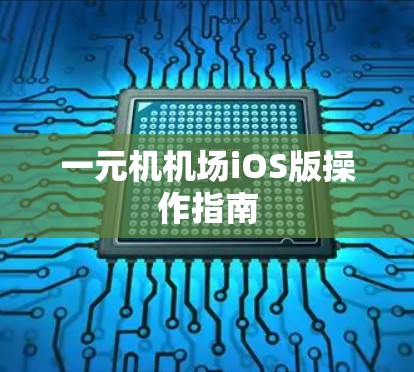 一元机机场iOS版操作指南