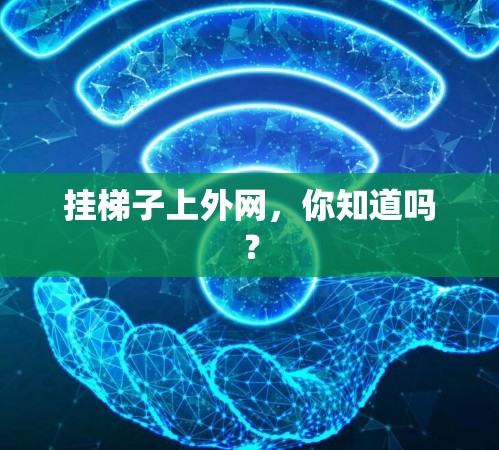 挂梯子上外网，你知道吗？