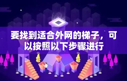 要找到适合外网的梯子，可以按照以下步骤进行