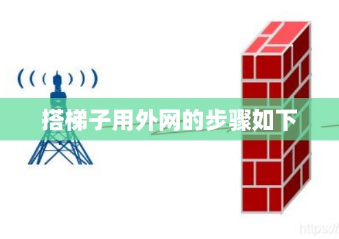搭梯子用外网的步骤如下