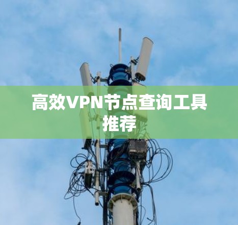 高效VPN节点查询工具推荐