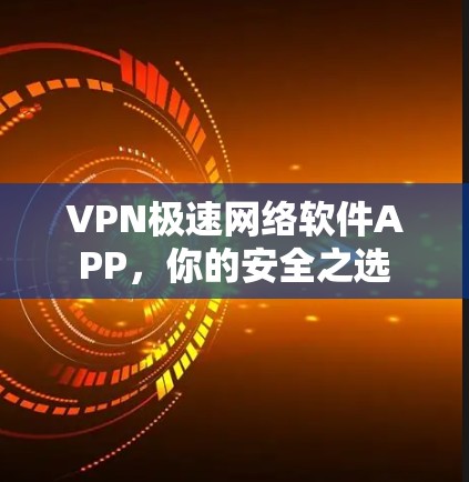VPN极速网络软件APP，你的安全之选