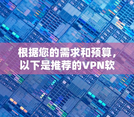 根据您的需求和预算，以下是推荐的VPN软件