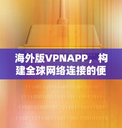 海外版VPNAPP，构建全球网络连接的便捷平台