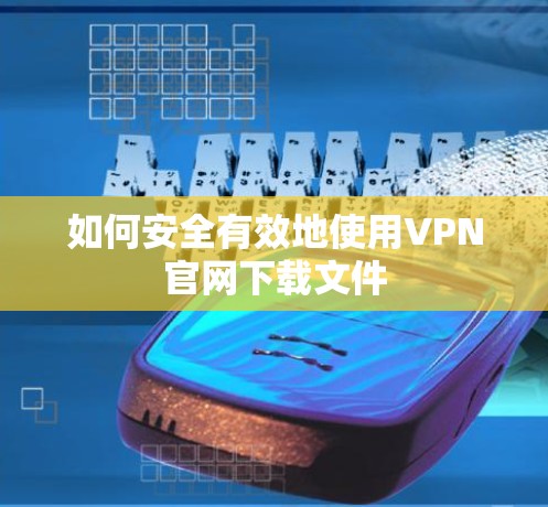 如何安全有效地使用VPN官网下载文件