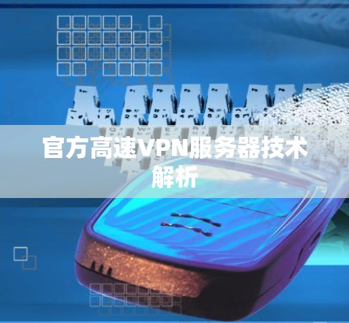 官方高速VPN服务器技术解析