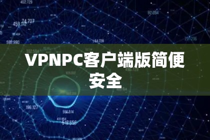 VPNPC客户端版简便安全