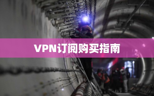 VPN订阅购买指南