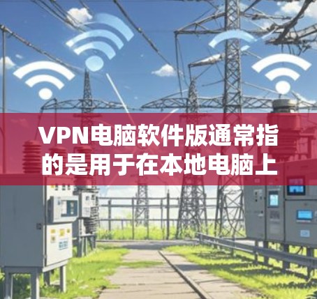 VPN电脑软件版通常指的是用于在本地电脑上安装VPN软件，或者用于在服务器上部署VPN服务。以下是一些常见的VPN电脑软件版本和它们的特点