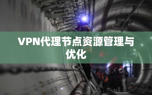 VPN代理节点资源管理与优化