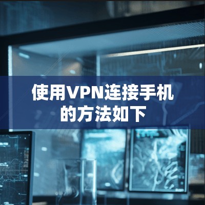 使用VPN连接手机的方法如下 使用VPN连接手机的方法如下
