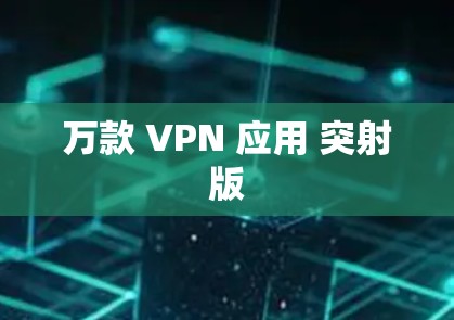 万款 VPN 应用 突射版